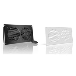 Airplate S7 Cabinet cooler 2 x 120mm fans EXHAUST WHITE Powerpack Included