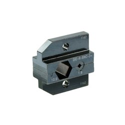 Crimp Die Set for HX-R-BNC Crimp Tool: HEX Crimp 9.73 mm Centre Pin Crimp 1.75 mm (Hex)