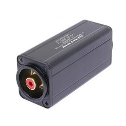 MALE XLR/RCA IMP MATCHER 1:1 200/200 - RED