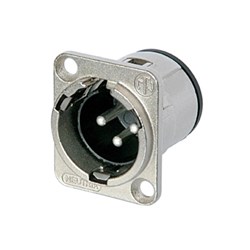 MALE VERTICAL PCB-MOUNT 3-PIN WITH LATCH