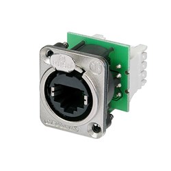 D-TYPE PANEL RECEPTACLE IDC 110 PUNCH-DOWN TYPE