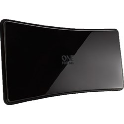 Amplified Indoor Antenna; 42dB DVB-T/DAB, covers up to 15km OneForAll