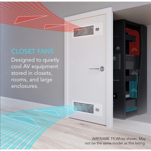 Airframe T7 White INTAKE +PP Smart In Cupboard Cooler AC Infinity