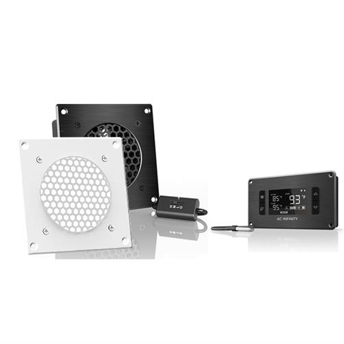 Airplate T1 Cabinet cooler 80mm fan EXHAUST WHITE ATC LCD Controller + Powerpack