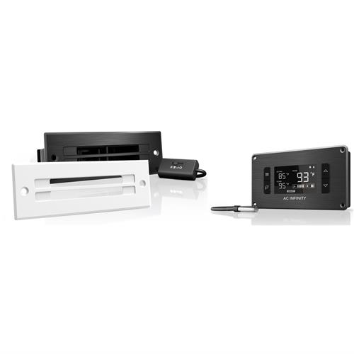 Airplate S2 Cabinet cooler 120mm fan EXHAUST WHITE Powerpack Included