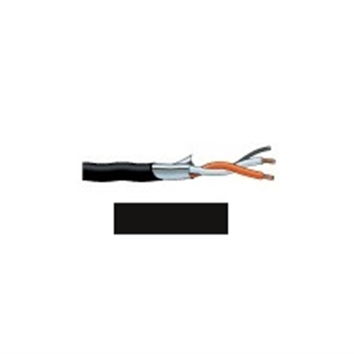 L-2B2AT microphone cable for install, black, 500m