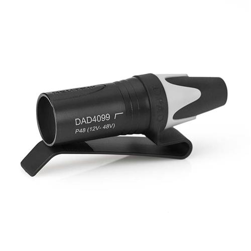 DPA Adapter: MicroDot to XLR with Belt Clip & Low Cut