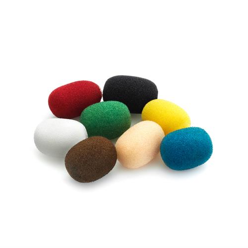 DPA Miniature Foam Windscreen, Color Mix, 8 pcs