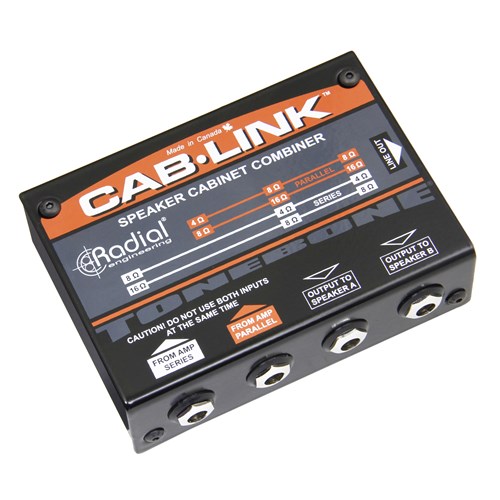 Passive Spkr Cab merger for 2 guitar cabs