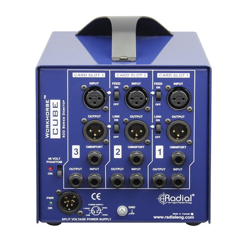 3 slot power-rack, desktop for mat, 500mA power supply