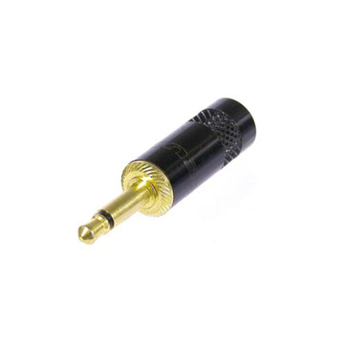 3.5 MM MINI JACK ,MONO, BLK/ GLD