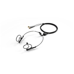 DPA CORE 4560 Binaural Headset, Normal SPL, Black, Microdot