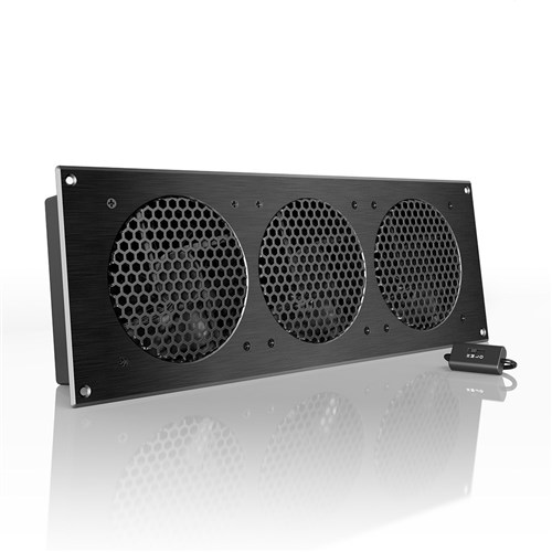Airplate S9 Cabinet cooler 3 x 120mm fans EXHAUST WHITE Powerpack Included