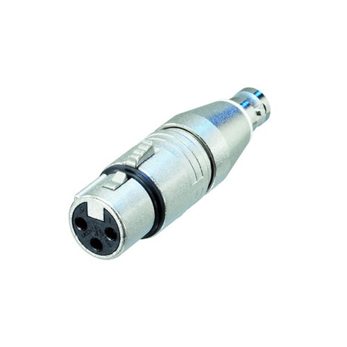 CONN. XLR FEMALE TO BNC SOCKET