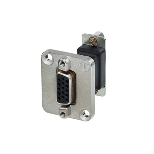 15-POLE D-SUB FEEDTHROUGH, FEMALE - FEMALE