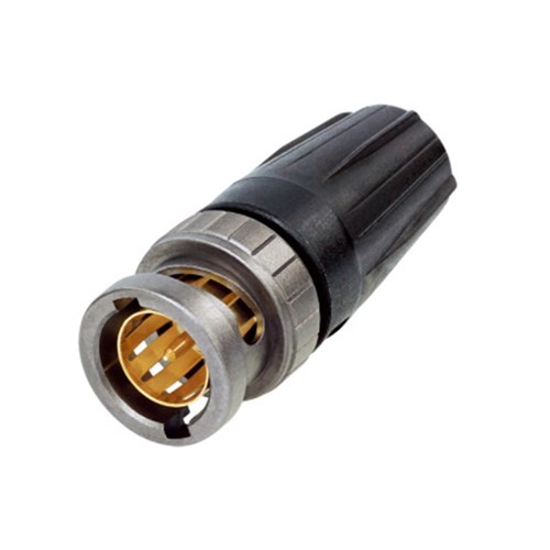 rearTWIST UHD BNC cable connector pin 1.07mm shield 4.53mm