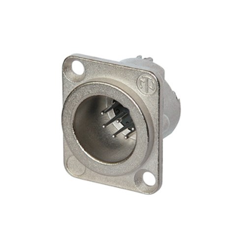 MALE 7-PIN W SOLDER TERMINALS AND LATCH