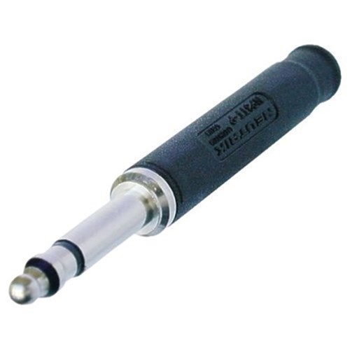 BANTAM PLUG (BLACK) SOLDER TIP/RING, CRIMP SLEEVE