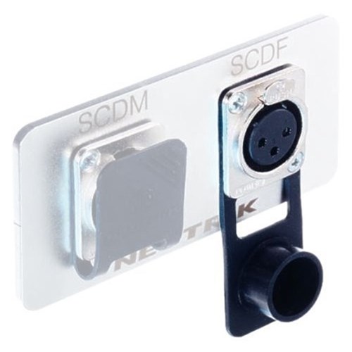 RUBBER DUST COVER FOR FEMALE D-SERIES PANEL MOUNT XLR'S