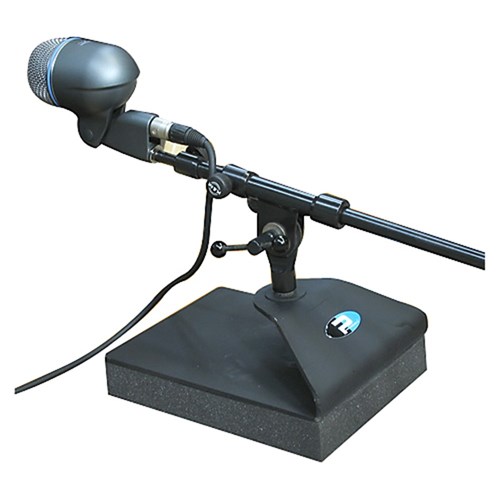 Isolated Bass Drum Mic Stand