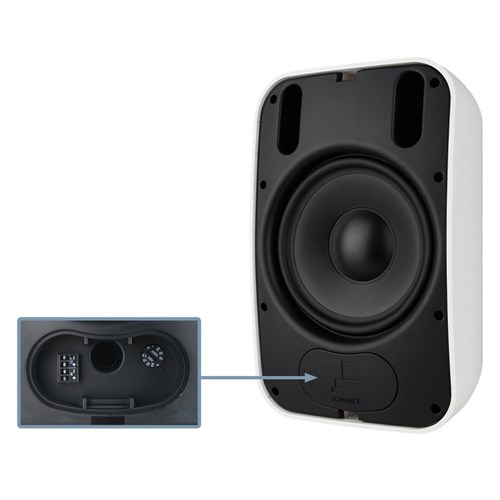 PS-S83WT 8in White Woofer Surface Mount Sonance